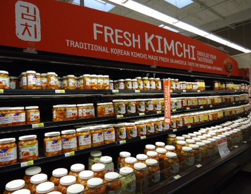 Aurora Grocery store's Korean Kimichi isle