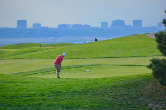 Golfing in Aurora, CO