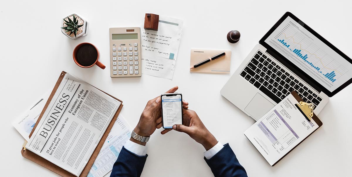 Man calculating how much mortgage he can afford