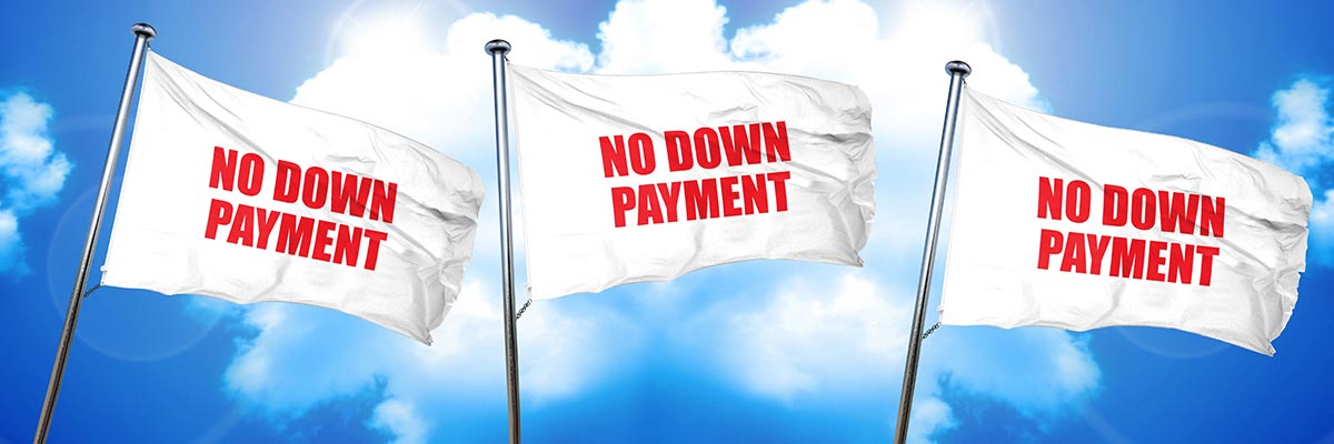 No Down Payment Flags