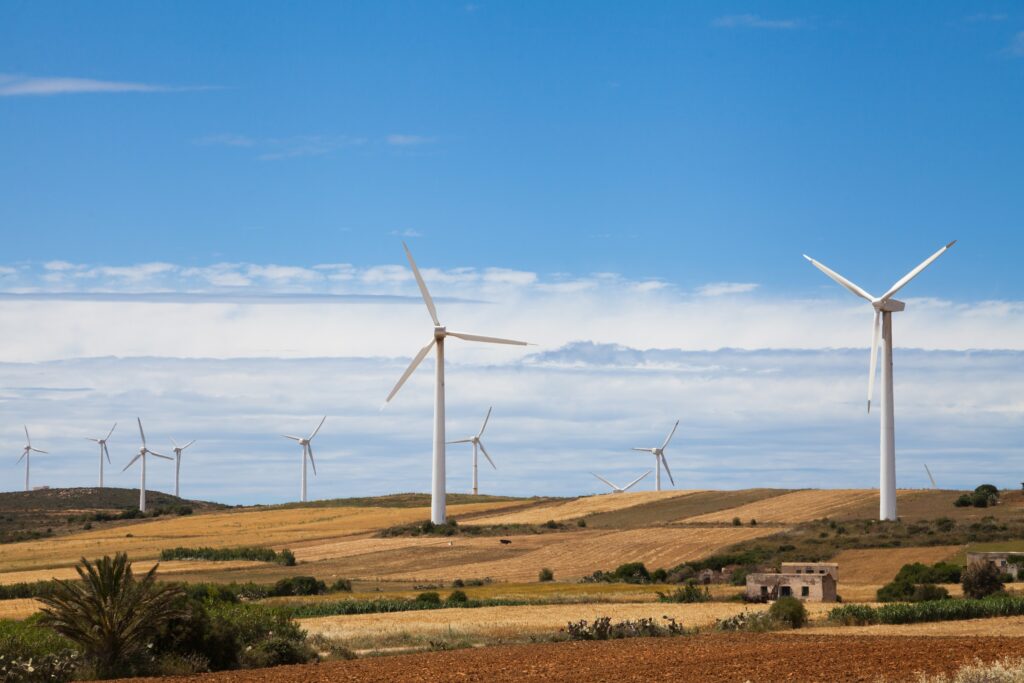 USDA Rural Development Loan Program - Image Of Windmills