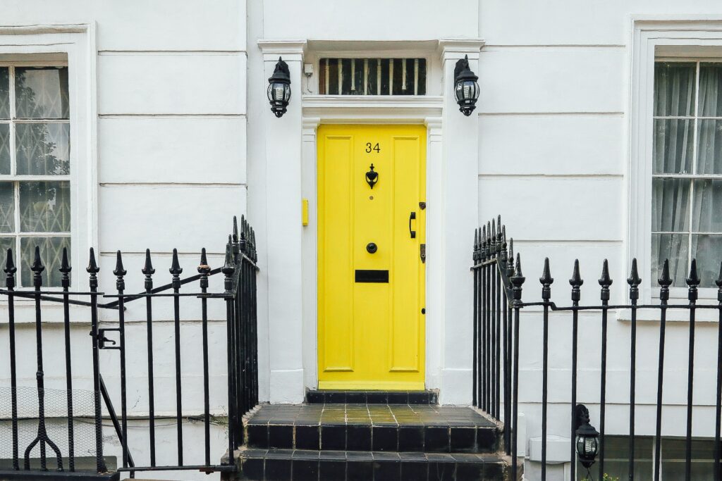 mortgage loans for cannabis business owners; yellow door